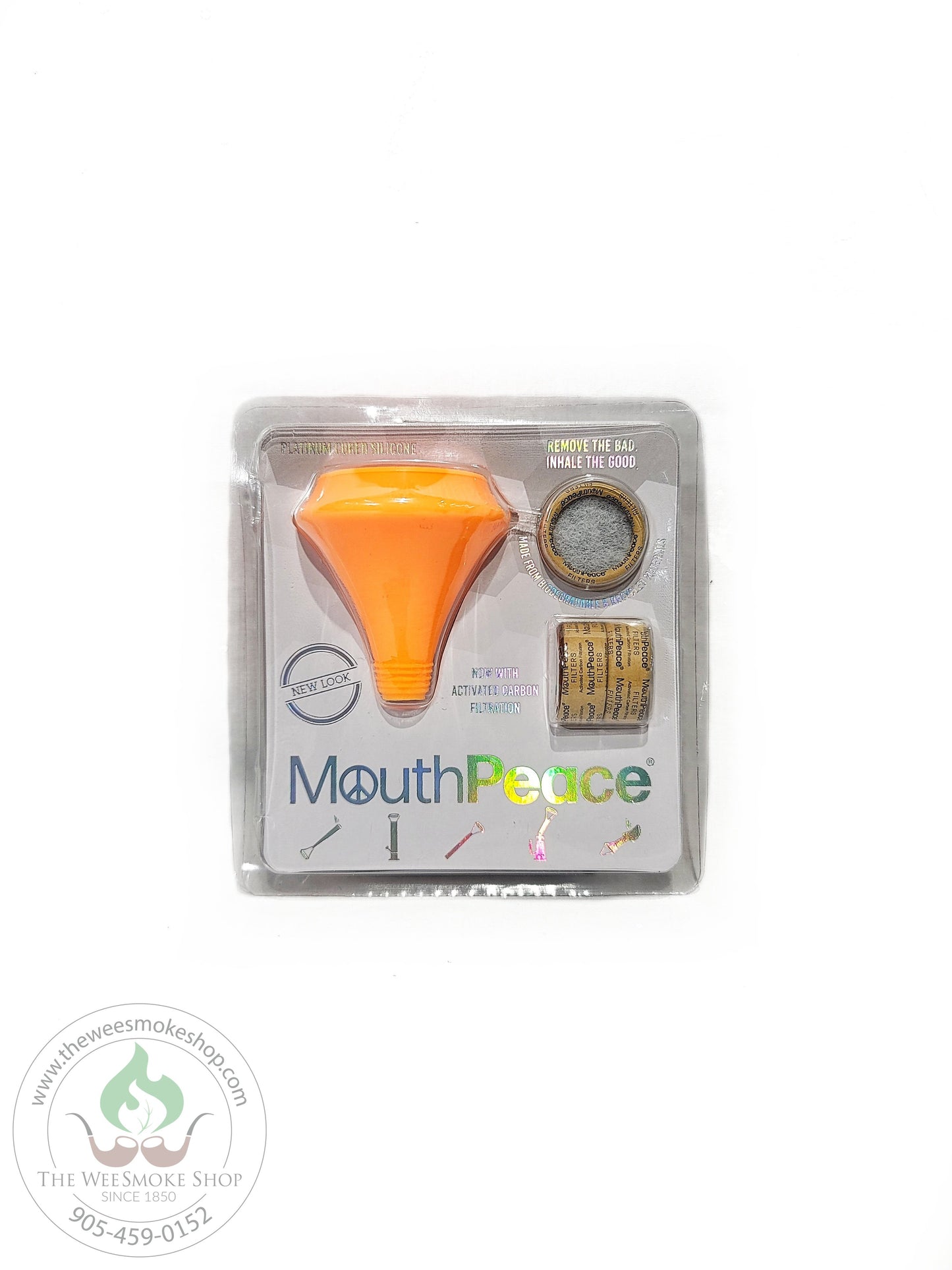Moose Labs MouthPeace-bong accessory-The Wee Smoke Shop orange