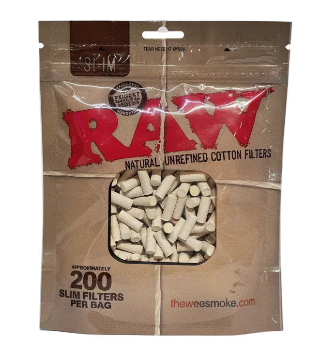 Raw Cotton Filter Tips-tips-The Wee Smoke Shop