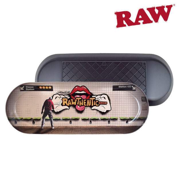 RAW Graffiti Skate Deck Tray - The Wee Smoke Shop