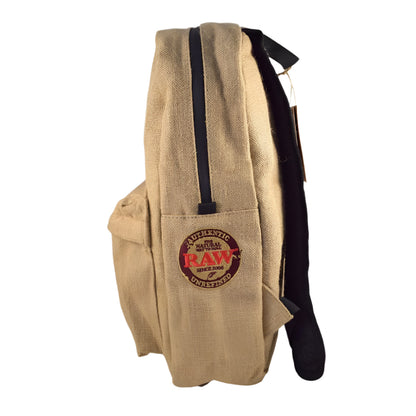 Raw Burlap Smell Proof Bag 2 - The Wee Smoke Shop