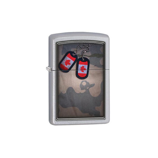 Zippo Canada Dog Tag Canadian Military - The Wee Smoke Shop