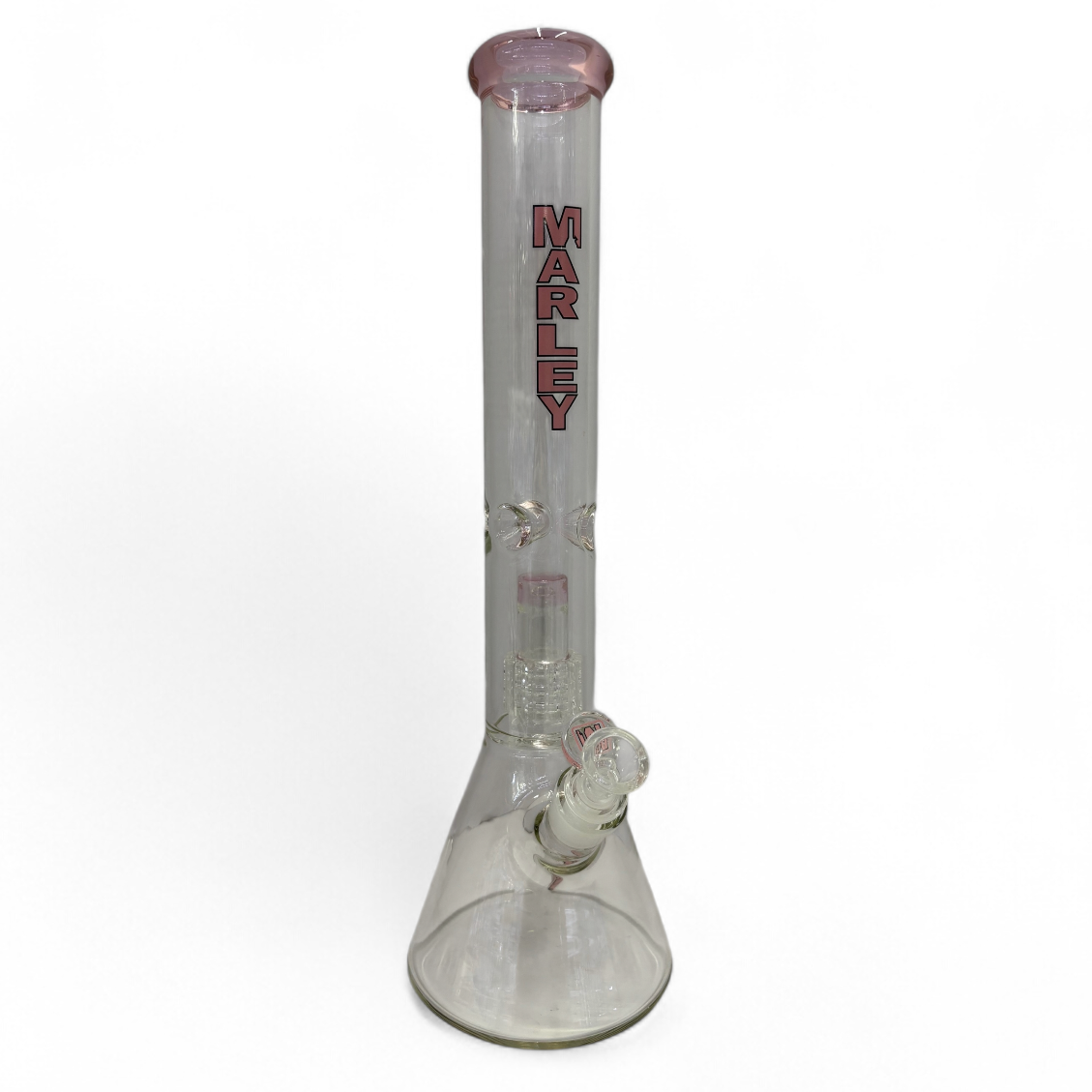 Marley 16" Matrix Perc Glass Bong - Pink - The Wee Smoke Shop