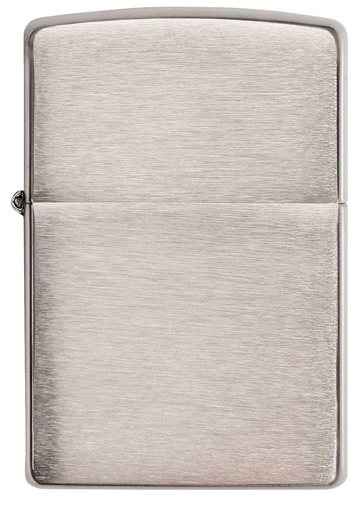 Zippo Armor Brushed Chrome-The Wee Smoke Shop