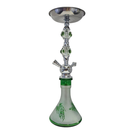 Colourful Dragon 1 Hose Hookah (22")