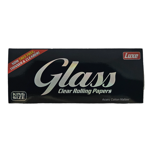 Glass Clear Rolling Papers (King Size)