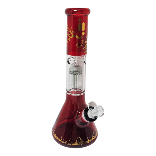 Infyniti 14" Untamed Coloured Base Bong (7mm)