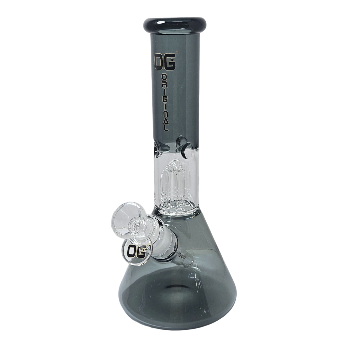 OG 10" Jellyfish Perc Bong-Glass Bongs-The Wee Smoke Shop