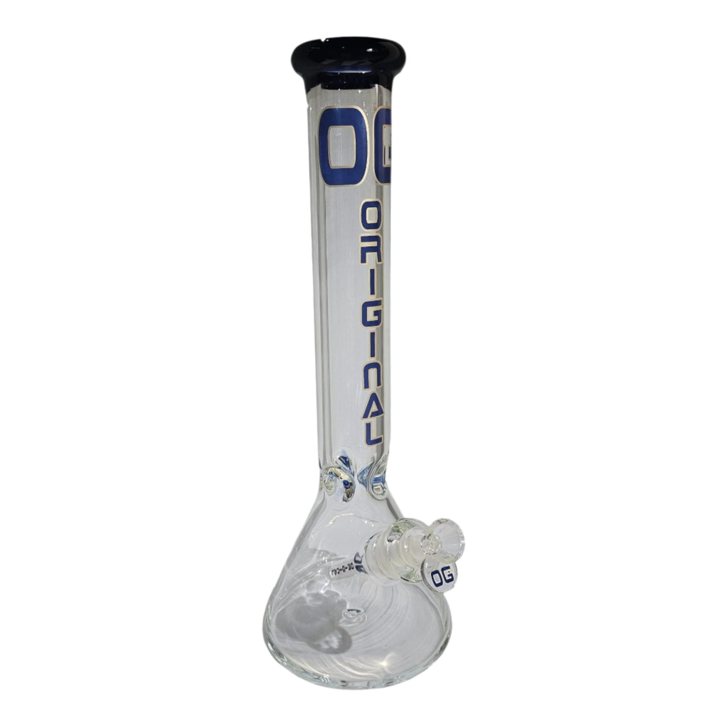 OG 16" Glass Beaker Bong-Blue-The Wee Smoke Shop