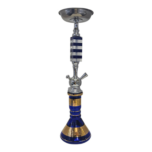 Colour Block (18") 1 Hose Hookah-The Wee Smoke Shop