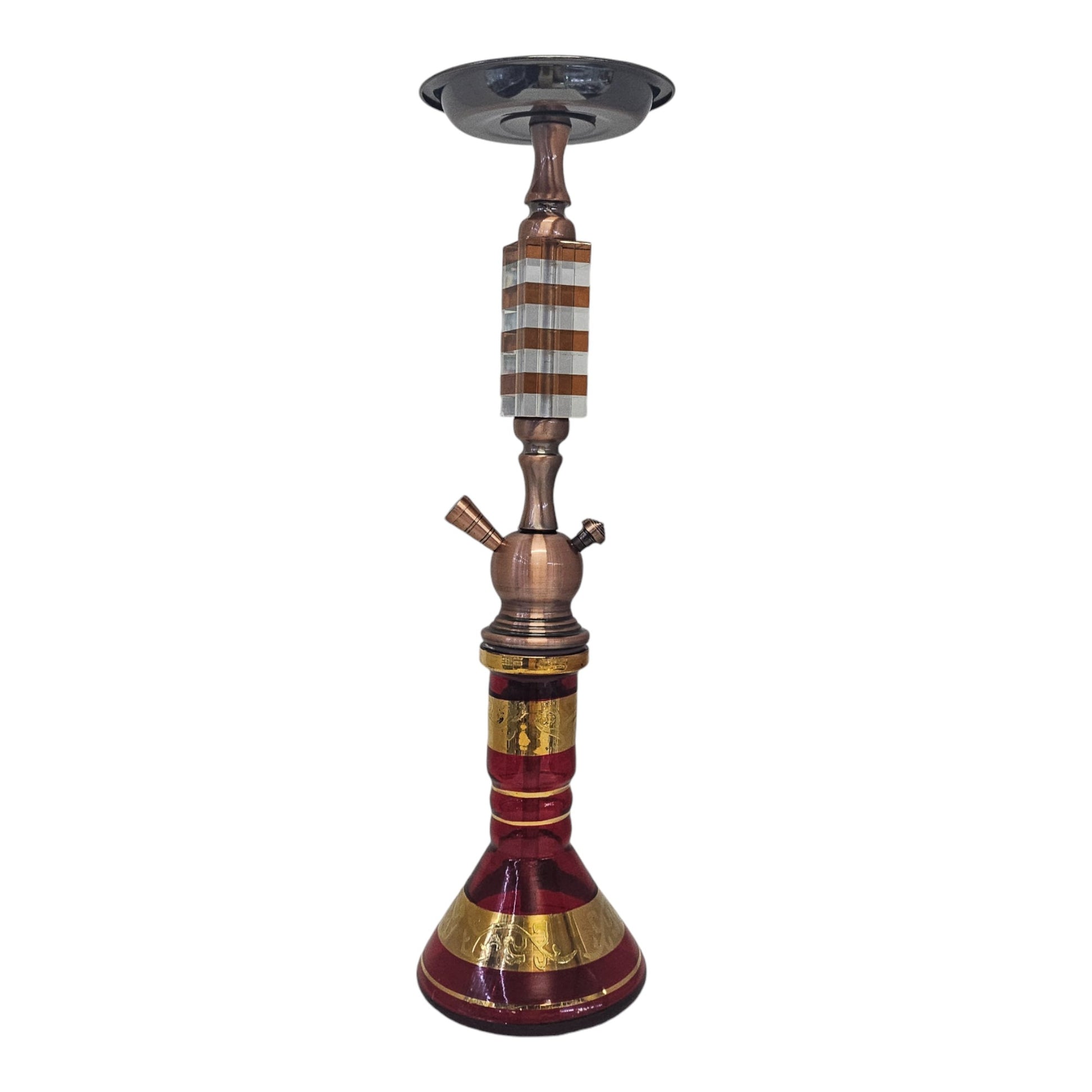 Colour Block (18") 1 Hose Hookah-The Wee Smoke Shop