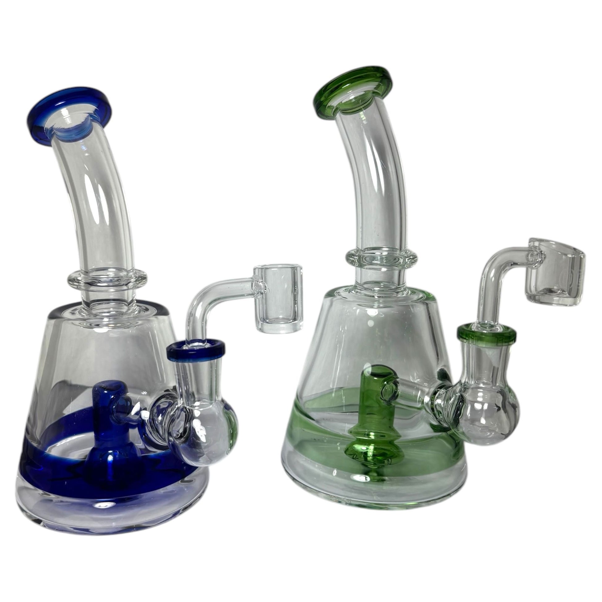 7" Showerhead Bubble Dab Rig - The Wee Smoke Shop