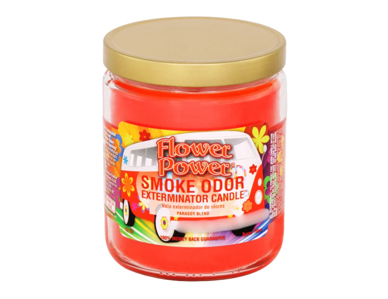 Flower Power Smoke Odor Exterminator Candle - Wee Smoke Shop