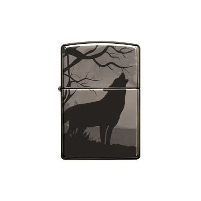 Zippo Wolves Design - The Wee Smoke Shop