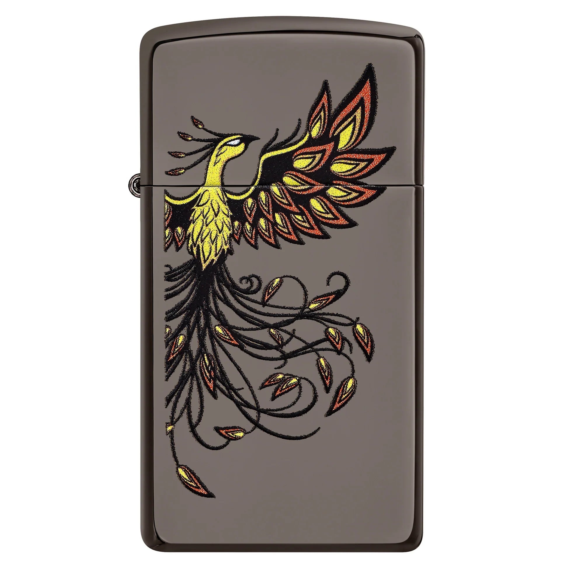 Zippo Slim Mythical Phoenix-The Wee Smoke Shop