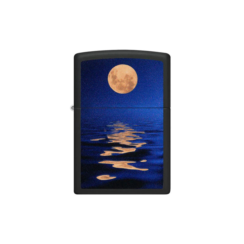 Zippo Ful Moon Design - The Wee Smoke Shop