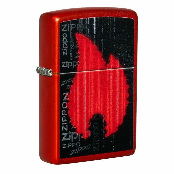 Zippo Red Flame Design - The Wee Smoke Shop