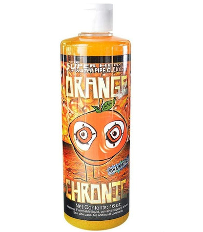 16oz-Orange Chronic Glass Wash-The Wee Smoke Shop