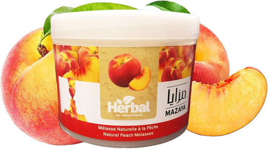 Mazaya Herbal Molasses (250g) Peach - The Wee Smoke Shop