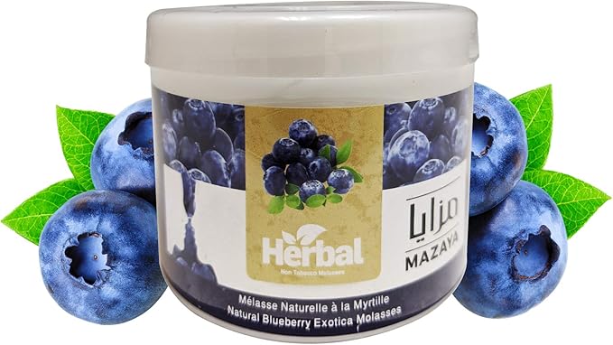 Mazaya Herbal Molasses (250g) Blueberry Exotica- The Wee Smoke Shop