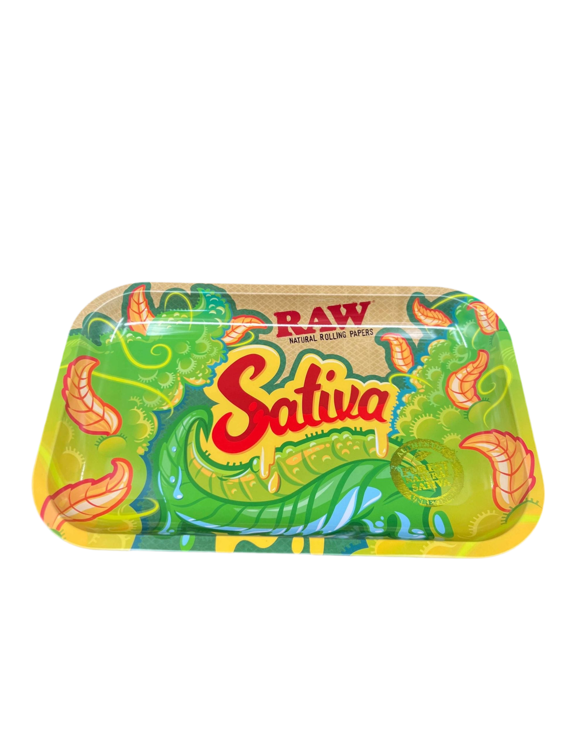 RAW Sativa Rolling Tray-rolling tray-The Wee Smoke Shop