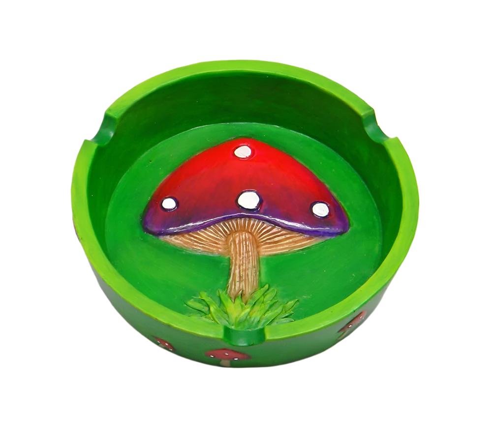 Round Wooden Ashtray - The Wee Smoke Shop