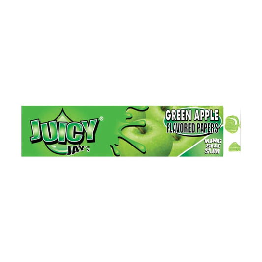 Juicy Jay's (King Size Slim) - Green Apple - The Wee Smoke Shop