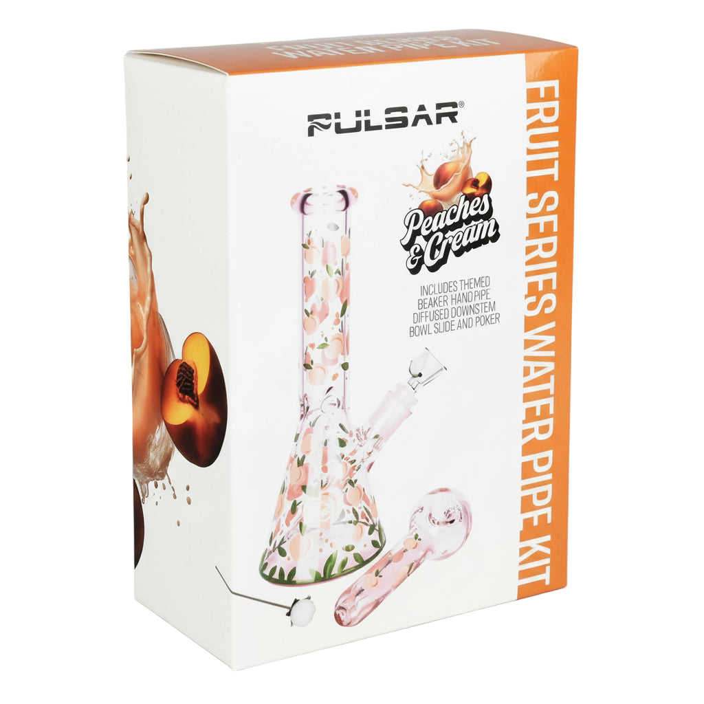 Arsenal Peach & Cream Bong Kit - The Wee Smoke Shop