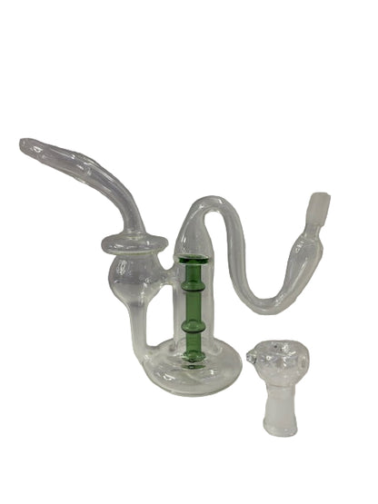 Bent w/ Straw/Straight Perc Dab Rig - The Wee Smoke Shop