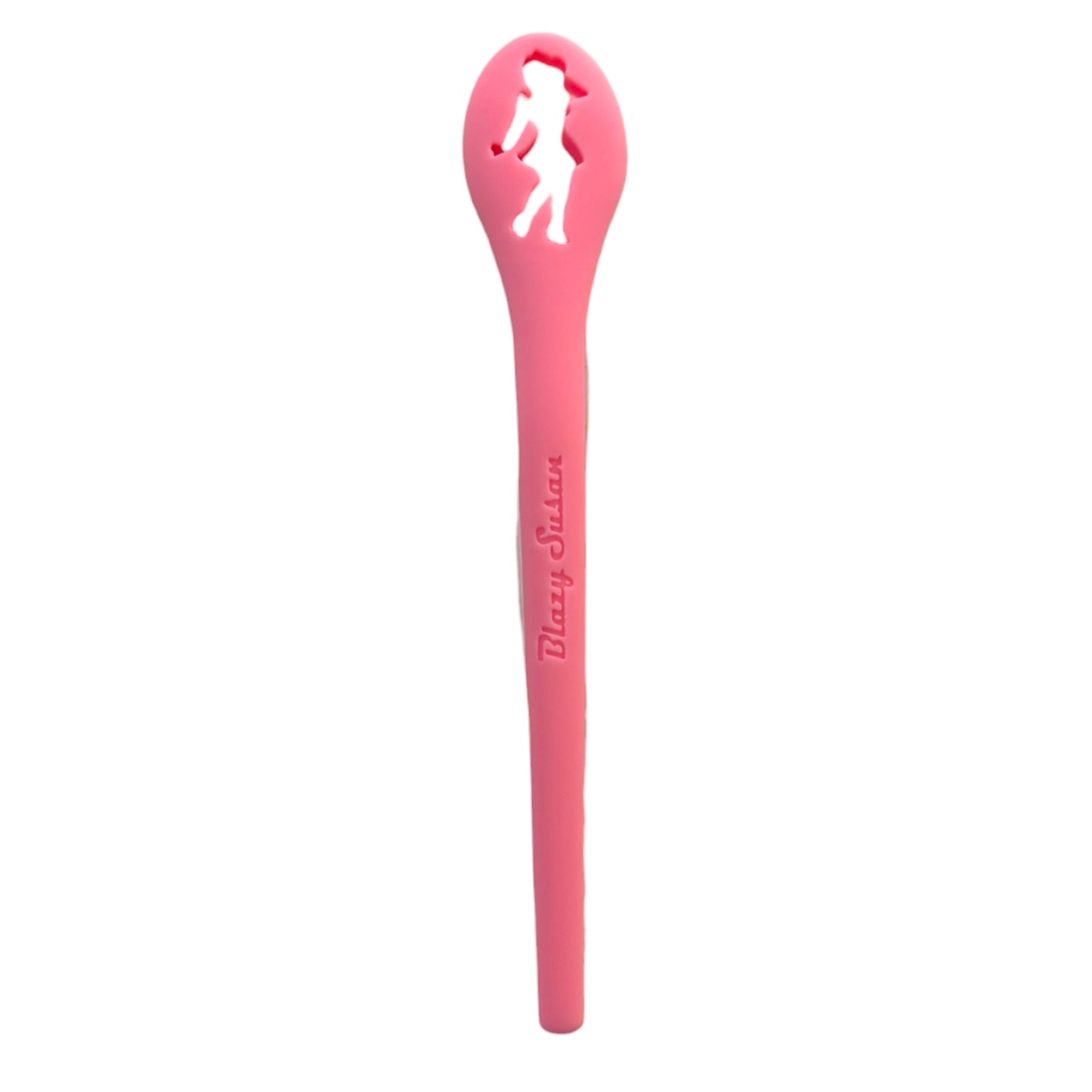 pink blazy susan silicone poker and roach holder smoking accessory  - The Wee Smoke Shop
