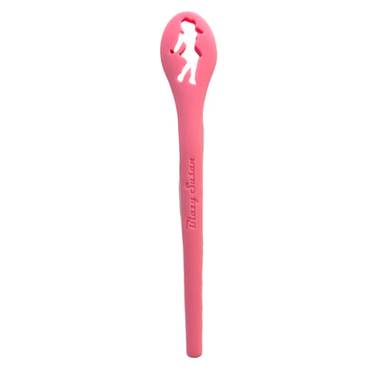 pink blazy susan silicone poker and roach holder smoking accessory  - The Wee Smoke Shop