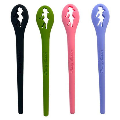 blazy susan silicone poker and roach holder in assorted colors smoking accessory- The Wee Smoke Shop