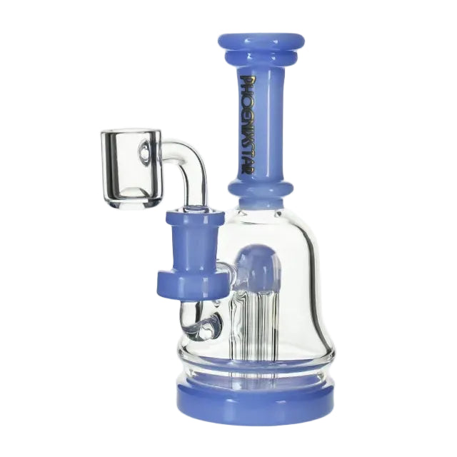 Blue Phoenix 7" Dab Rig With Tree Perc The Wee Smoke Shop