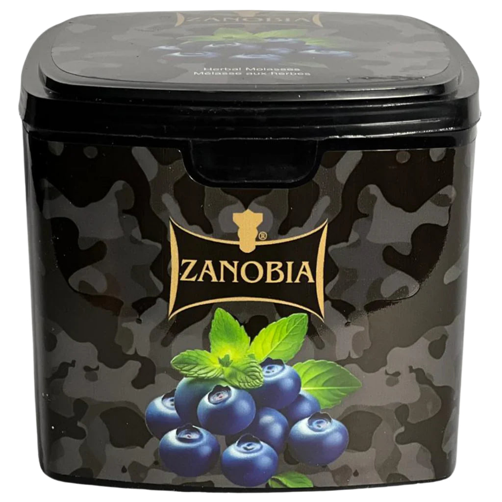 Zanobia Herbal Molasses (250g) - Blueberry With Mint - The Wee Smoke Shop