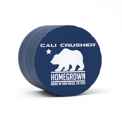 Santa Cruz Shredder 4 piece grinder black, aluminum herb grinder with magnetic lid and kief catcher