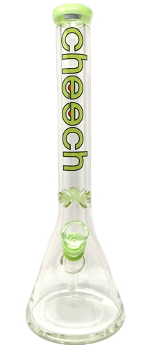 Cheech 18" 9MM COLOR BEAKER  - Green - The Wee Smoke Shop