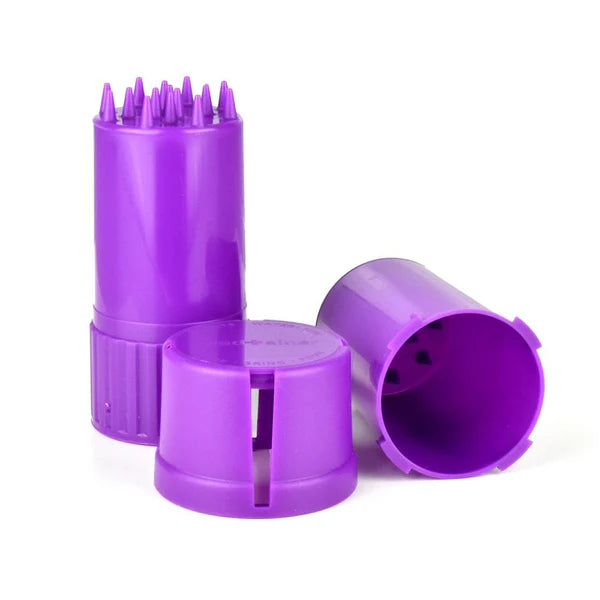 Medtainer Smell Proof Grinder - Purple - The Wee Smoke Shop