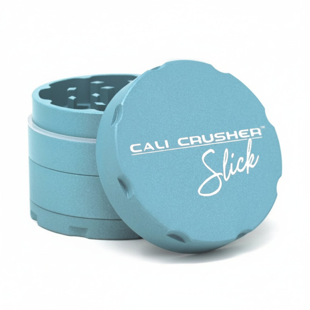 Cali Crusher Slick 4 Part Grinder - The Wee Smoke Shop