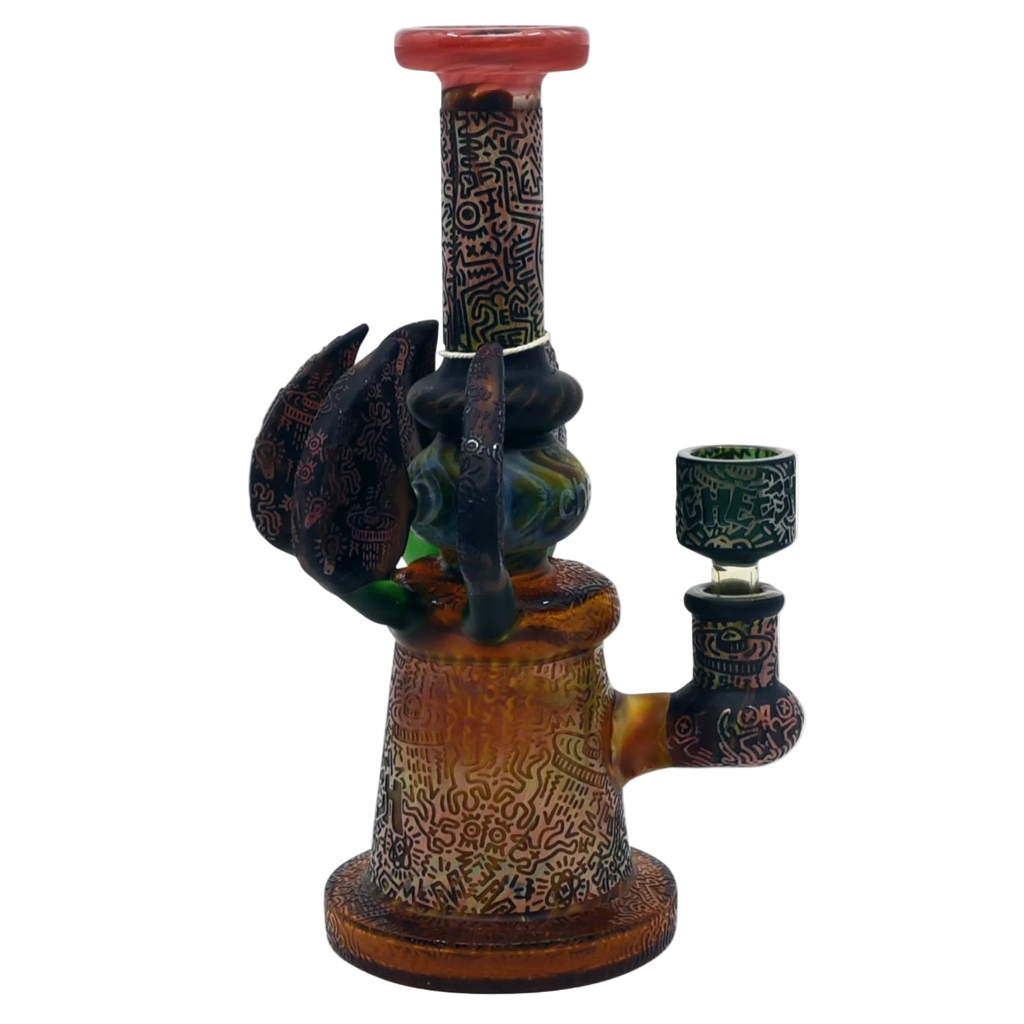 CHEECH 9" Park Presents Velociraptor Rig (CHE-270) - The Wee Smoke Shop