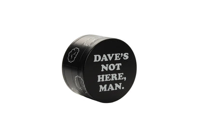 Cheech & Chong 63mm Dave's Not Here 4 pc Metal Grinder - The Wee Smoke Shop