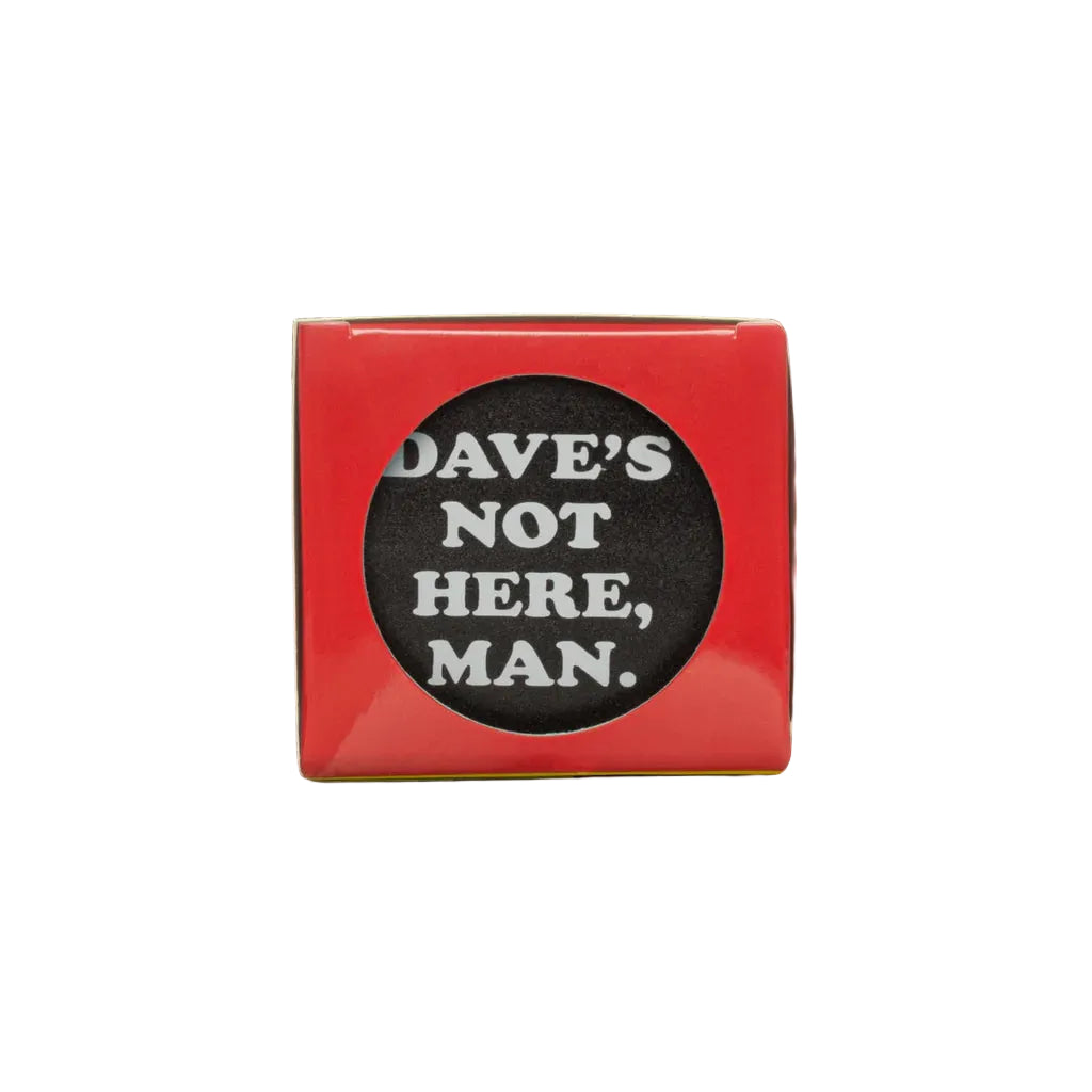 Cheech & Chong 63mm Dave's Not Here 4 pc Metal Grinder - The Wee Smoke Shop