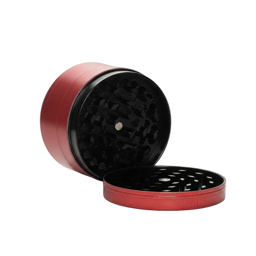 Cheech & Chong 63mm Parked 4 pc Metal Grinder - The Wee Smoke Shop