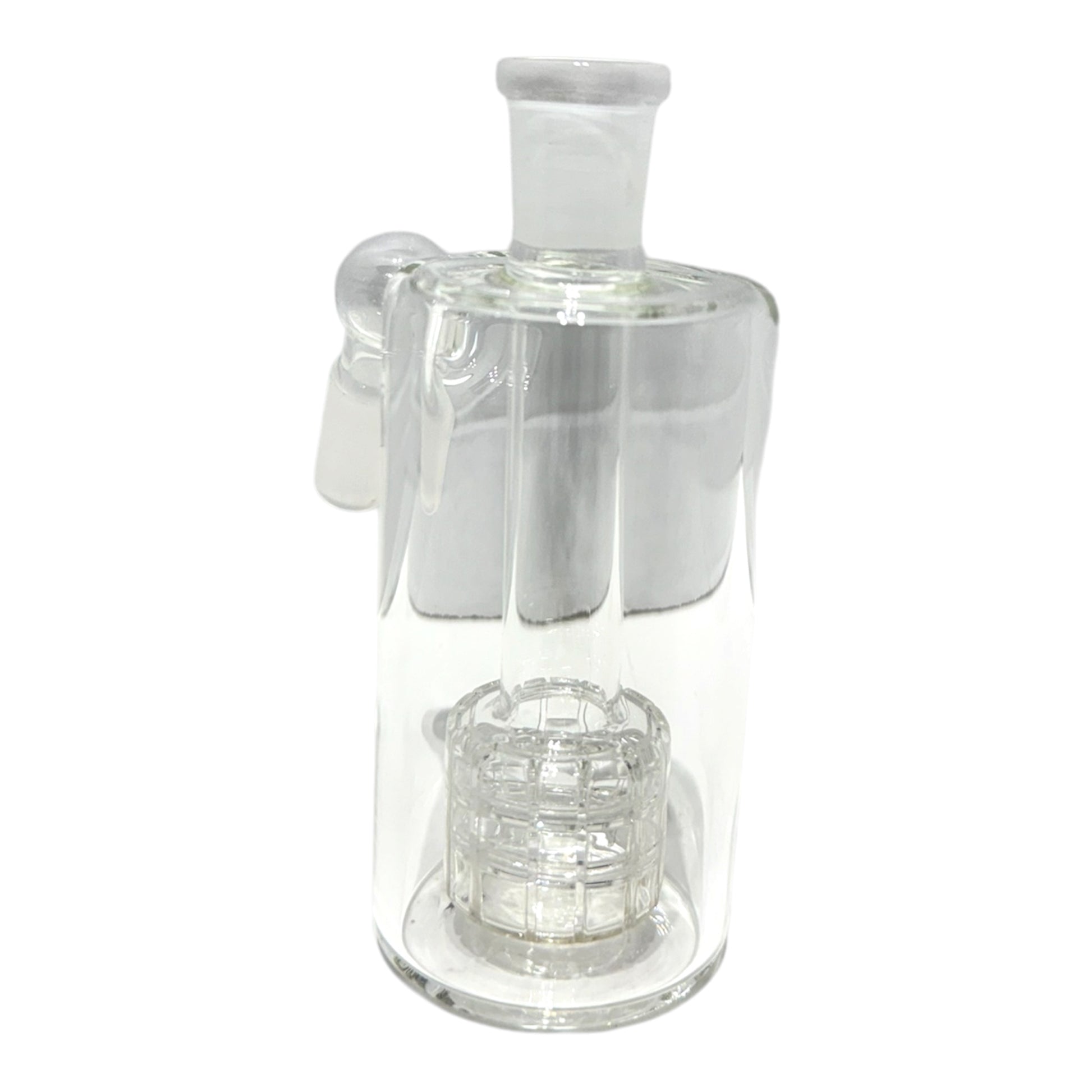 Clear 14mm Ash Catcher with Perc (45°) The Wee Smoke Shop