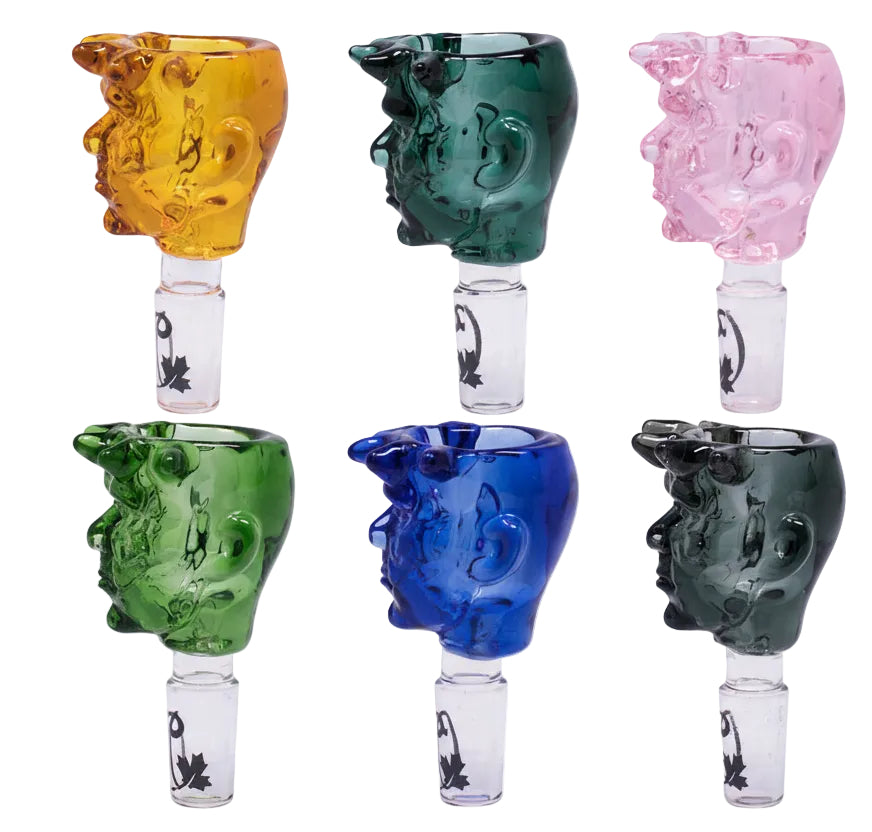 Crown Ancient Sage Premium 14mm Glass Bowl - The Wee Smoke Shop