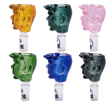 Crown Ancient Sage Premium 14mm Glass Bowl - The Wee Smoke Shop