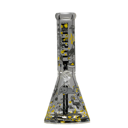 CG 12" KIITTY CAT BONG (9mm) - The Wee Smoke Shop