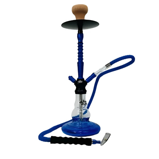 Dud Brianna 1 Hose Hookah (21") - Blue - The Wee Smoke Shop