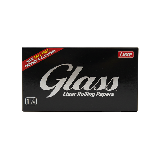 Glass Clear Rolling Papers (1 1/4) - The Wee Smoke Shop