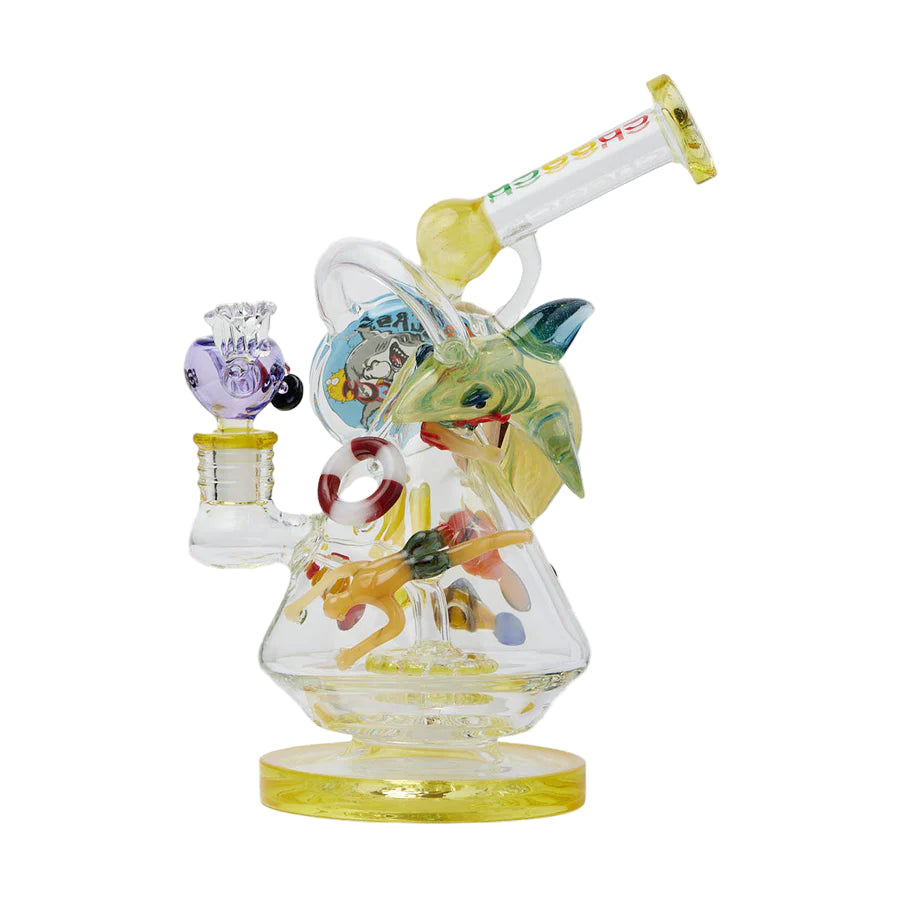 Cheech 10" SHARK Attack BONG (CHE 282) - The Wee Smoke Shop