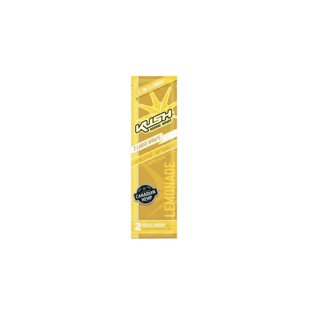 Hemp Wraps Kush - Lemonade - The Wee Smoke Shop