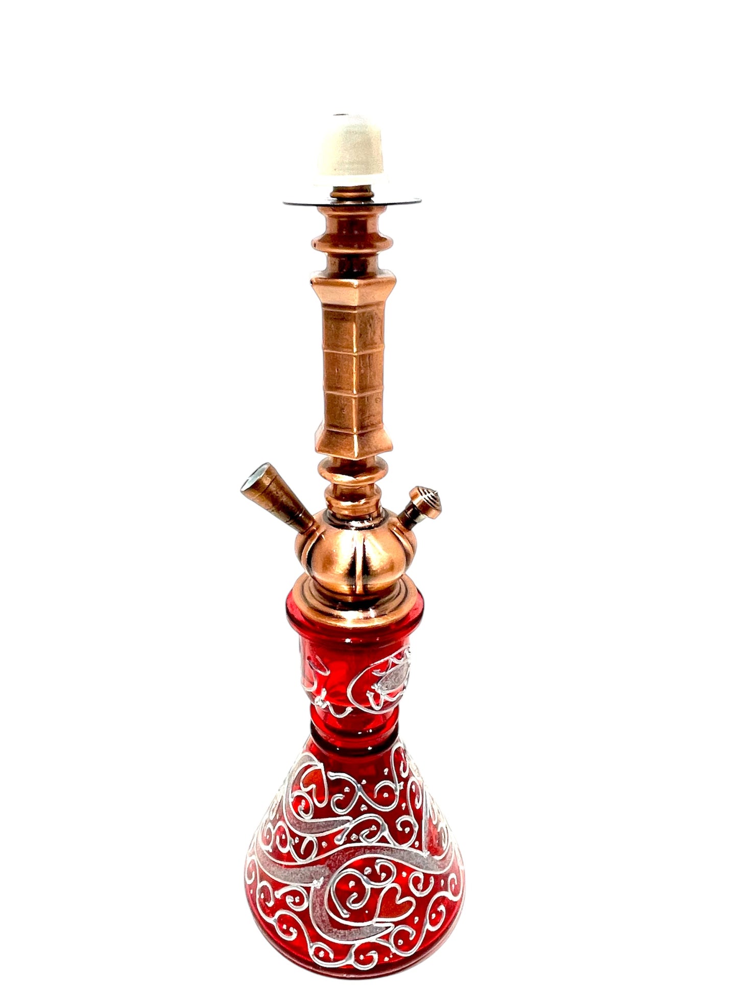 Textured Heart (12") 1 Hose Hookah